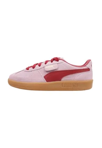 PUMA Palermo Trainers EU 38 - Damen-Sneaker aus 100% Leder mit stylischem PUMA Branding und bequemer Wildleder-Zunge, ideal für sportliche und lässige Looks.