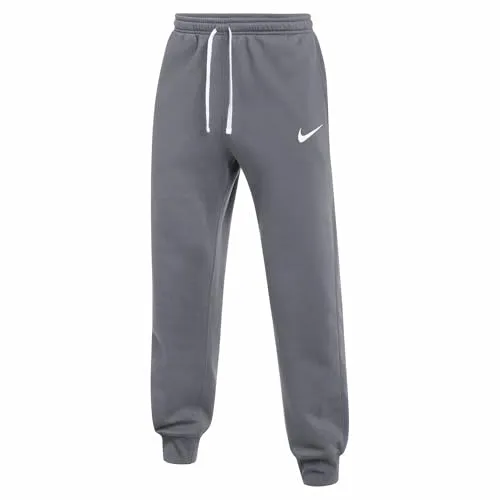 Nike Herren Park Fleece Soccer Hose – Charcoal Heather/White, S - Bequeme Fleece-Hose für Fußball und Freizeit. Hohe Bewegungsfreiheit und strapazierfähiges Material sorgen für langanhaltenden Komfort.