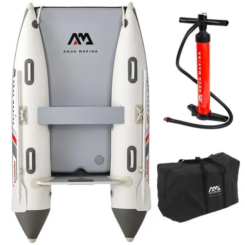 Aqua Marina Motorboot Katamaran Schlauchboot Aircat 9'4" - Schlauchboot, stabiler Katamaran für Familienabenteuer auf dem Wasser, ideal für Freizeit und Erholung