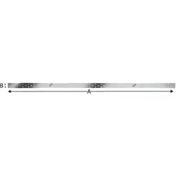 Simpson Strong-Tie Lochblechstreifen NP25/120/1200-B - 10 Stück - Praktische Verpackungseinheit mit 10 Lochblechstreifen, ideal für vielseitige Befestigungen. Robuste Qualität mit 2,5 mm Stärke und Ø 5 mm Löchern für einfache Montage.