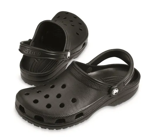 Crocs Classic Sandalen US M14 | EU 49-50 grau/schwarz - Bequeme Sandalen für Camping und Reisen, mit gewohntem Komfort und stylischem Grau/Schwarz Design. Entdecken Sie weitere Top-Angebote von Crocs!