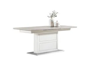 Hom ́in Funktions-Esstisch CAMRON - Ausziehbar und Elegant - Der ausziehbare Esstisch 'CAMRON' von Hom ́in bietet Platz für Ihre Gäste und kombiniert modernes Design mit Funktionalität. Maße: ca. 180 x 76 x 90 cm, ausziehbar auf 220 cm. Ideal für stilvolle Esszimmer.