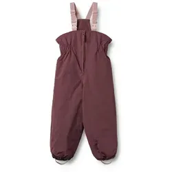 Skihose WHEAT "Sal Tech" für Jungen, Gr. 104, lila dawn - Wasserdichte und atmungsaktive Skihose für aktive Jungen. Ideal für den Wintersport mit reflektierenden Drucken und leicht wattierter, robuster Verarbeitung.