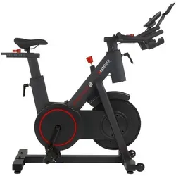 HAMMER Speedbike Speed Race S - Indoor Cycle mit 20 kg Schwungmasse - Fahrradergometer mit geräuschlosem Magnetbremssystem, ideal für effektives Training. Tablet- und Smartphonehalterung sowie Kinomap-Kompatibilität für ein motivierendes Erlebnis!