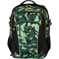 Herlitz Grundschulrucksack Ultimate leer Camo - Schulranzen mit coolem Camo-Design, ergonomisch geformt und ideal für Grundschüler, die Wert auf Stil und Komfort legen.