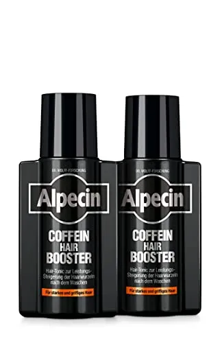 Alpecin Haarpflege-Set Haar-Tonic Coffein Hair Booster, 2 x 200ml - Haarpflege-Sets mit leistungssteigerndem Coffein Hair Tonic für starkes und griffiges Haar, ideal nach dem Waschen.