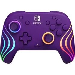 PDP Afterglow Wave Wireless Controller - Purple für DSi XL - Gaming Controller für die DSi XL, mit LED-Beleuchtung und kabellosem Design für ungestörtes Gaming-Erlebnis.