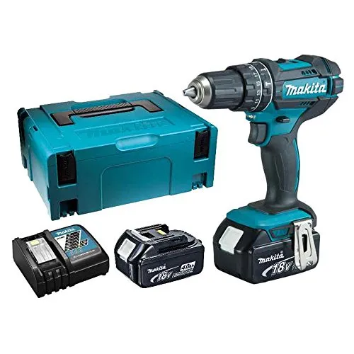 Makita DHP482RMJ Akkuschrauber - Leistungsstarker Akkuschrauber mit 18V Lithium-Ionen Akku, ideal für DIY-Projekte und professionelle Anwendungen.