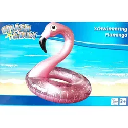 Splash & Fun Schwimmring Schwimmreifen Badering Schwimmtier Flamingo