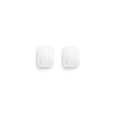 Ring Alarm Tür- / Fensterkontakt (Gen 2) Duopack - Alarmanlage mit zwei intelligenten Kontakten, die Ihre Türen und Fenster überwachen und sofortige Benachrichtigungen bei unbefugtem Zugriff senden.