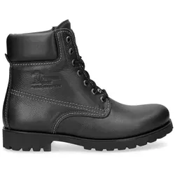 Panama Jack Panama 03 Herren Kurzschaft Stiefel, Schwarz (Black), 43 EU - Wanderschuhe mit Kaltfutter und wasserabweisendem Nappa-Leder, ideal für Outdoor-Abenteuer und Komfort bei jedem Wetter.
