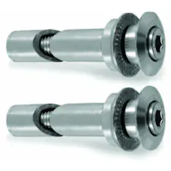 Acerbis Tri Fit/X-Open Spacers Kit, silber für Männer
