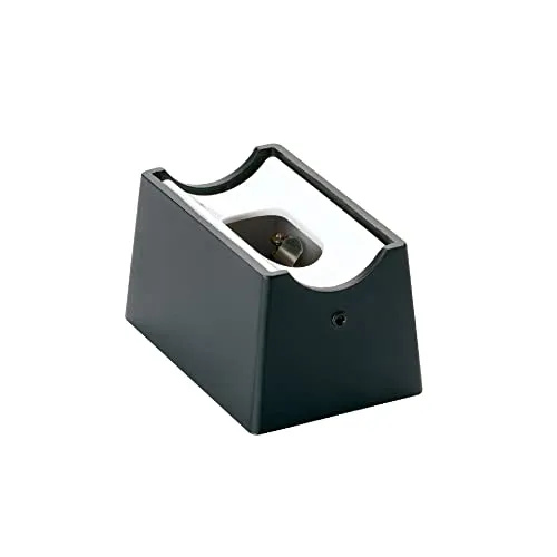 ORION LIGHTSTYLE Fassung S14d für Linienlampen (70 x 47 x 40 mm), 230 V, Metallsockel kompatibel mit LED Lampen, 35W max. 60W S14d 500 mm Linestra, Metall, Schwarz