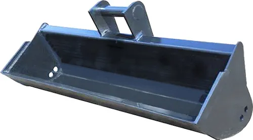 Baggerschaufel starr 100cm MS01 für Radlader und Minibagger - Robuste Baggerschaufel aus Stahl mit Hardox-Schneide, ideal für Kleinbagger. 1000mm Arbeitsbreite und verschiedene Aufnahmen verfügbar, perfekt für vielseitige Einsätze.
