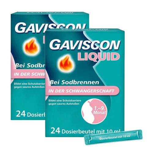 GAVISCON Liquid Doppelpack 2X24X10 ml