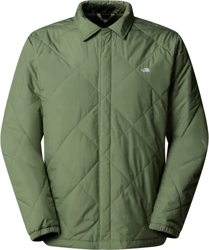 THE NORTH FACE AFTERBURNER INSULATED FLANNEL Jacke 2026 bark mist/tnf black shadow plaid - M