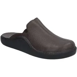 Westland Herren Pantoffeln Monaco 202 G - Bequeme Hausschuhe für breite Füße - Herren-Hausschuhe mit Weite H, ideal für kräftigere Füße. Hochwertiges Leder und extrem flexible Strobel-Machart sorgen für besten Tragekomfort.
