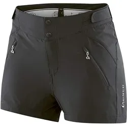 Gonso Igna Hotpants Damen Größe: 34 - Radhosen für Damen mit einknöpfbarer Radunterhose und Relax Gel Komfort Sitzpolster für höchsten Fahrkomfort und Beweglichkeit.
