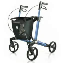 Sunrise Medical Gemino 30 Leichtgewichtrollator in Midnight Blue - Der Gemino 30 ist ein platzsparender und faltbarer Rollator mit innovativer Falttechnik. Mit nur 7,4 kg Eigengewicht und einer Belastbarkeit von bis zu 150 kg bietet er Komfort und Sicherheit bei jedem Schritt.