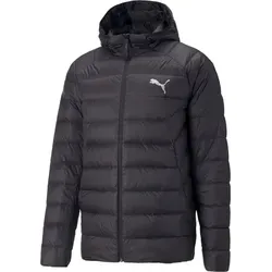 Puma PackLITE Hooded Steppjacke - Funktionsjacke mit wind- und wasserabweisenden Eigenschaften, die sich platzsparend in die eigene Tasche packen lässt – ideal für Sport und Freizeit.