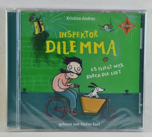 Inspektor Dilemma  Es fliegt was durch die Luft Hörbuch CD KRISTINA ANDRES