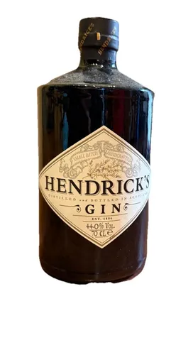 HENDRICK'S Gin - Handcrafted Scottish Distilled 70 cl - Premium Scottish Gin mit einzigartigem Geschmack von Zitronengras, perfekt für Cocktails oder purer Genuss. Preisträger und ohne künstliche Aromen.