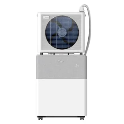 MIDEA PortaSplit Cool Split Klimaanlage 2,35kW – WLAN-fähig und leise - Energieeffiziente Klimaanlage für Räume bis 30 m². App-gesteuert, leiser Betrieb und zahlreiche Funktionen wie Timer und Fernbedienung machen sie ideal für Mietwohnungen.