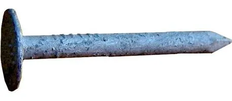 Dachpappstift vz 2,5 x 25 mm, Breitkopf nach DIN EN 10230-1, Feuerverzinkt, Pack a 1 kg
