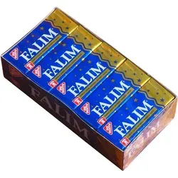 Falim Mastix Kaugummi Damla, zuckerfrei - Kaugummi ohne Zucker in praktischer Schachtel, ideal für frischen Atem und Genuss ohne Reue. Perfekt für unterwegs!