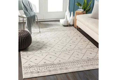 Livabliss Kurzflorteppich MYA, Weiß, Rechteckig, 160x215 cm, Oeko-Tex® Standard 100 - Entdecken Sie den stilvollen MYA Kurzflorteppich aus der BERBER-Kollektion. Ideal für moderne Innenräume, robust und pflegeleicht – perfekt für ein gemütliches Zuhause!