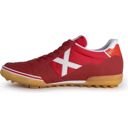 MunichSport GRESCA Genius 624 - Unisex Sportschuhe in Rot, Größe 44 - Stilvolle unisex Sportschuhe in leuchtendem Rot, ideal für aktive Erwachsene. Perfekte Passform und modernes Design für optimalen Tragekomfort.
