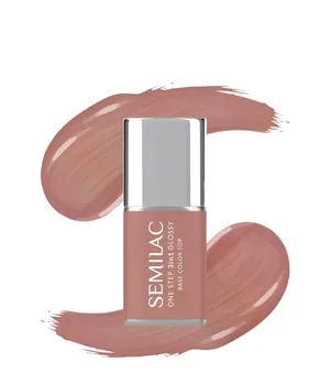 Semilac 3in1 One Step Glossy Gel Nagellack 7 ml S235 Peach Beige