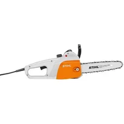 STIHL MSE 141 Elektro Kettensäge - Elektro-Kettensäge für Einsteiger, besonders handlich und leicht. Mit kraftvollem Motor, QuickStop Super Kettenbremse und seitlichem Kettenspanner für sicheres Arbeiten. Ideal für Brennholz und Holzarbeiten.