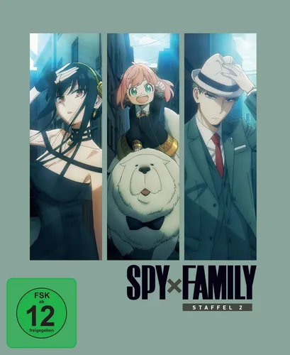 Spy x Family - Staffel 2 - Vol.1 - [DVD] mit Sammelschuber - Filme - Erleben Sie die spannende Fortsetzung mit exklusivem Sammelschuber, ideal für Fans und Sammler!