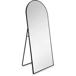 Britt 2210302 Standspiegel mit Metallrahmen Schwarz - Stylischer Standspiegel mit abgerundetem Rahmen und praktischem Aufhänger. Maße: ca. 70x170 cm. Vielseitig einsetzbar – kann auch zur Wandmontage verwendet werden.