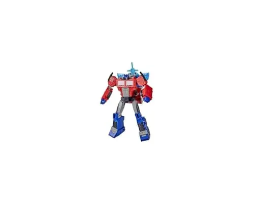 Transformers Bumblebee Cyberverse Adventures Officer Optimus Prime - 25 cm große Action-Figur mit stimmenaktivierter Armor und coolen Soundeffekten. Verwandelt sich in 14 Schritten vom Truck in den Roboter-Modus – ideal für Kinder ab 6 Jahren!