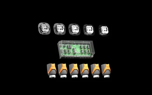 ALRE Set Unterputz (VV000047) - Thermostat Set für Unterputzinstallation, ermöglicht präzise Temperaturregelung und erhöht den Wohnkomfort.