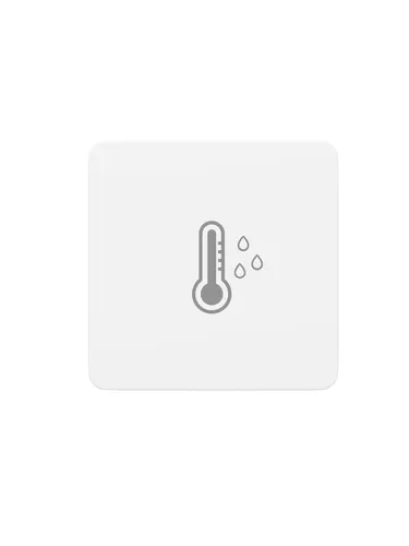 THIRDREALITY T&H Sensor Lite P1THSB1-EU - Zigbee Temperatur- und Luftfeuchtigkeitssensor, smartes Thermometer und Hygrometer, ideal für die Überwachung Ihres Raumklimas, kompatibel mit Echo Geräten und Smart Home Systemen.