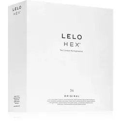 Lelo Hex Original Kondome 36 St. - Kondome, ultradünn für maximales Empfinden und Komfort. Genießen Sie ein intensives Erlebnis mit verstärkter Sicherheit und angenehmer, glatter Oberfläche.