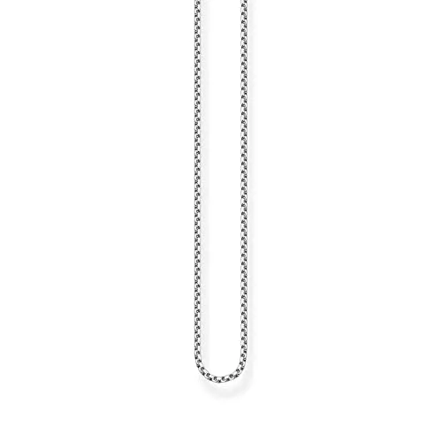 Thomas Sabo Unisex Kette Venezia 925 Sterling Silber KE1106-001-12 - Elegante Damenkette aus 925er Sterlingsilber, perfekt kombinierbar mit Thomas Sabo Charms. Ein ideales Geschenk für jeden Anlass, das Stil und Individualität vereint.