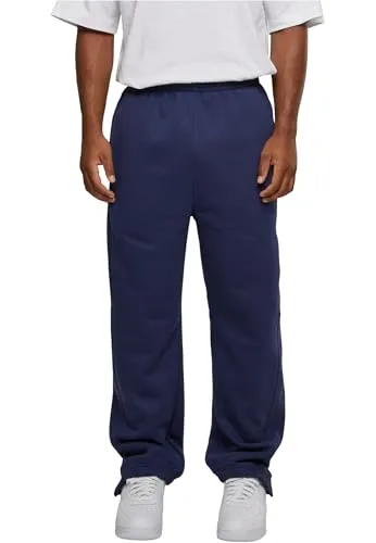 Urban Classics Herren Sweatpants Pants, dunkelblau, 3XL - Sportliche Jogginghose im lässigen Schnitt für den idealen Urban Street Style. Bequem mit Tunnelzug und Maschinenwäsche geeignet.