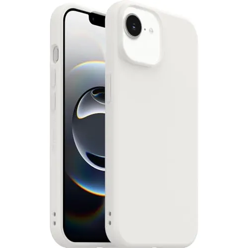 OTTERBOX Figura Handyhülle für Apple iPhone 16e/15/14/13, weiß - Schützende Handyhülle für Apple iPhone 16e, 15, 14 und 13. Stoßfestes Design für optimalen Schutz im Alltag, ideal für den täglichen Gebrauch.