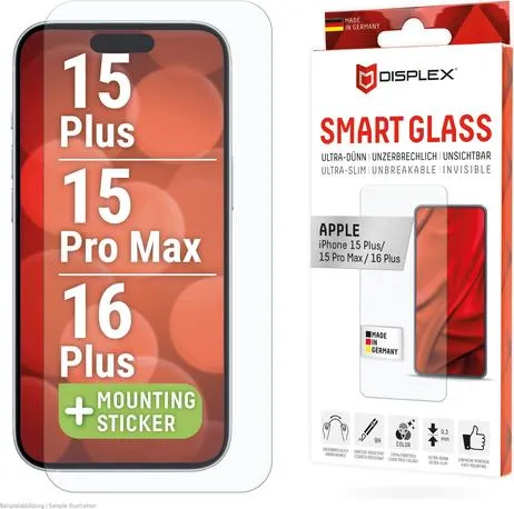 DISPLEX Smart Glass iPhone 15 Plus/15 Pro Max/16 Plus (02011)