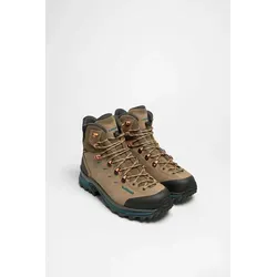 Lowa Randir GTX Mid Ws Damen (Stein/Petrol) 39.5 EU - Wanderschuhe für Damen mit modernem Design, gedämpfter LOWA DYNAPU Zwischensohle und optimalem Halt – perfekt für Bergwanderungen und Outdoor-Abenteuer.
