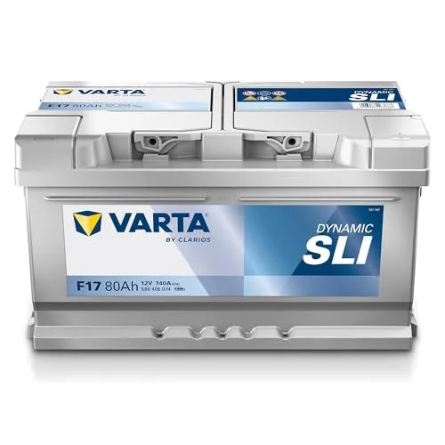 VARTA F17 Blue Dynamic 80Ah 740A Autobatterie - Autobatterie mit 80Ah Kapazität und 740A Startstrom, ideal für zuverlässige Energieversorgung und hohe Leistung bei jedem Wetter.