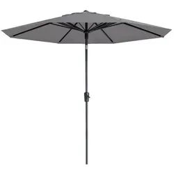 Madison PAROS Sonnenschirm Kurbelschirm "auto tilt" Ø300cm - Wetterfester Alu-Sonnenschirm mit praktischem Kurbelmechanismus und automatischer Neigefunktion, ideal für gemütliche Stunden im Garten oder auf der Terrasse.
