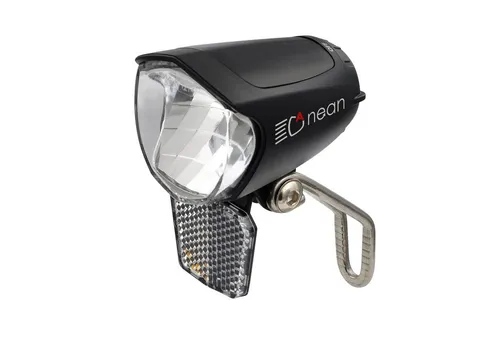 nean Fahrrad-Frontlicht Dynamo mit Lichtautomatik, 70 LUX - Praktisches Dynamo-Frontlicht mit Lichtautomatik und StVZO-Zulassung. 70 LUX für optimale Sicht und Sicherheit. Ideal für alle gängigen 6V-Dynamos, robust und wasserabweisend.