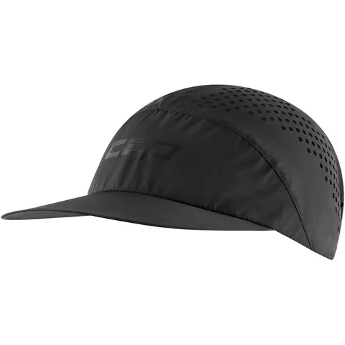 CEP Pro Run Ultralight Cap - Schwarz/Grau, One Size - Ultraleichte Cap mit lasergeschnittenen Belüftungszonen, ideal für Trailrunning. Hoher Tragekomfort durch Stretchmaterial. Entdecken Sie weitere Top-Angebote von CEP bei Bergfreunde.de!