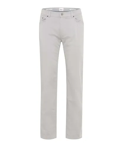 Brax Herren Five-Pocket-Hose Style COOPER PLATIN, hellgrau, Gr. 35/30 - Stilvolle Five-Pocket-Hose im Regular Fit aus hochwertigem Material für optimalen Tragekomfort und vielseitige Kombinationsmöglichkeiten.
