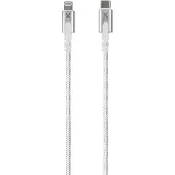 Original USB-C auf Lightning Kabel - 3 Meter, Xtorm - Hochwertiges Xtorm-Kabel für schnelles Aufladen und zuverlässigen Datentransfer. Das geflochtene Nylon sorgt für Flexibilität und Langlebigkeit, ideal für den täglichen Gebrauch.